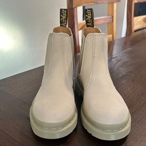 Dr. Martens Light Tan Chelsea Boots
